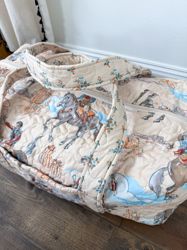 Laramie Quilted Duffle Bag