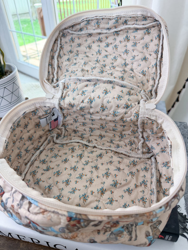 Laramie Quilted Travel Case