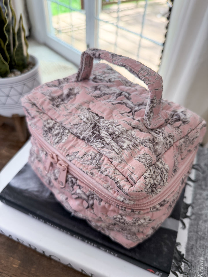 Silver Canyon Quilted Travel Case