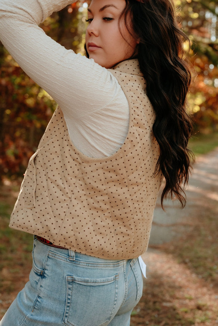Iverson Corduroy Vest - Lunabelle West