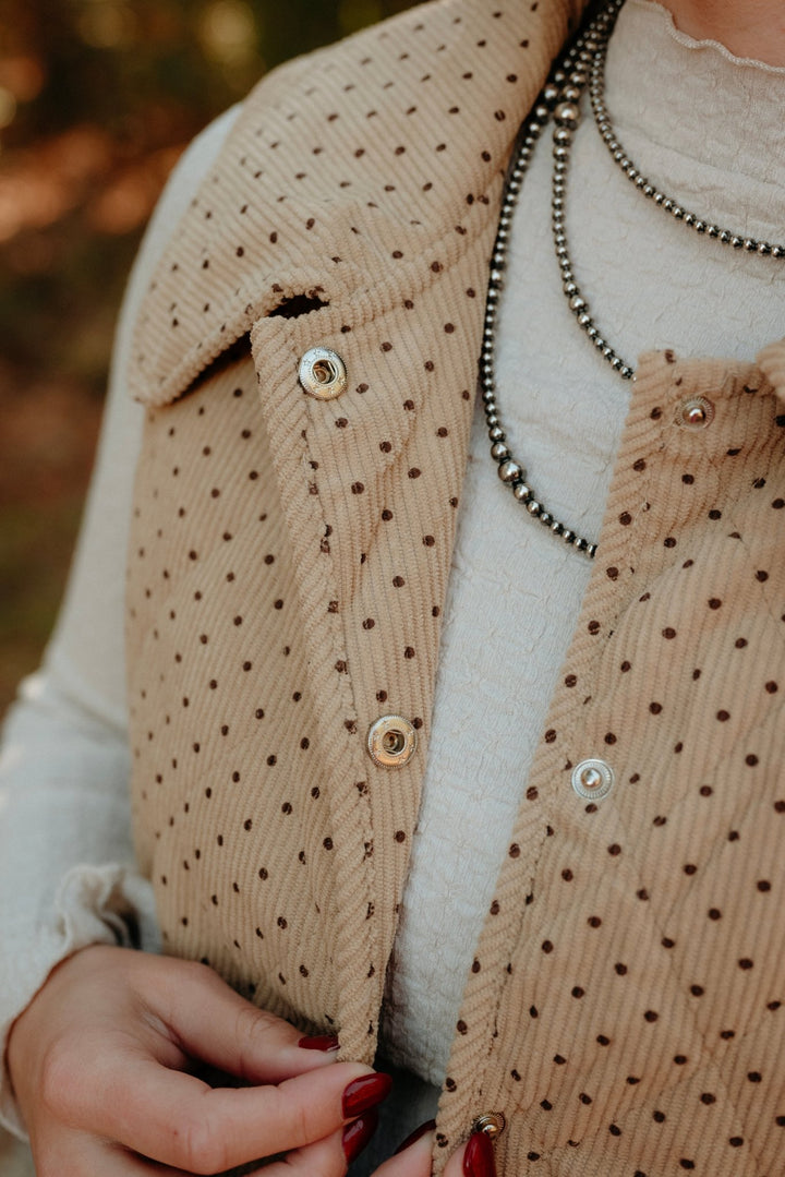 Iverson Corduroy Vest - Lunabelle West