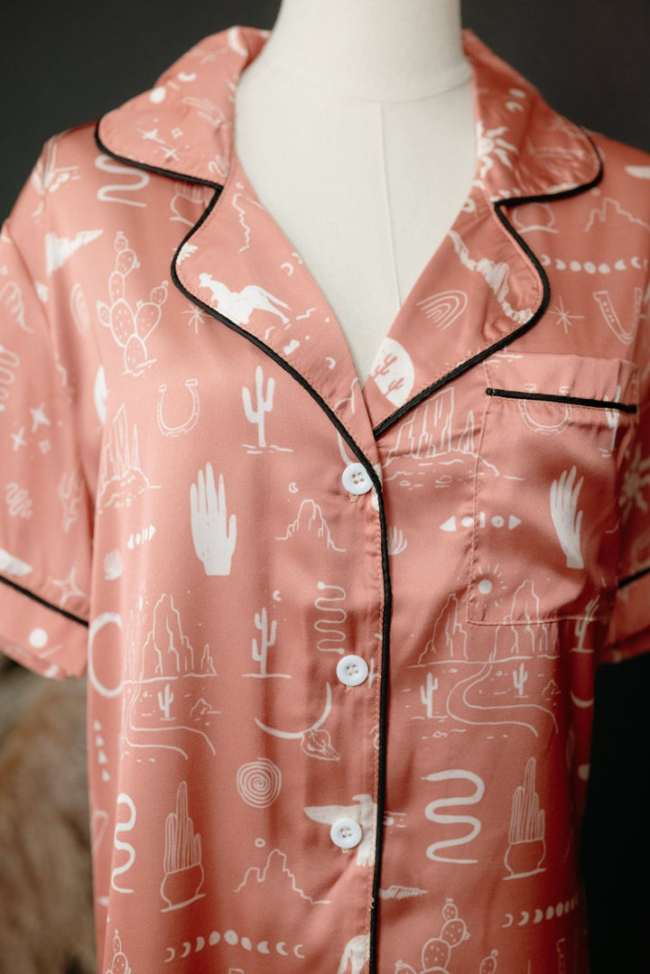 Western Dream Pajama Set - Lunabelle West