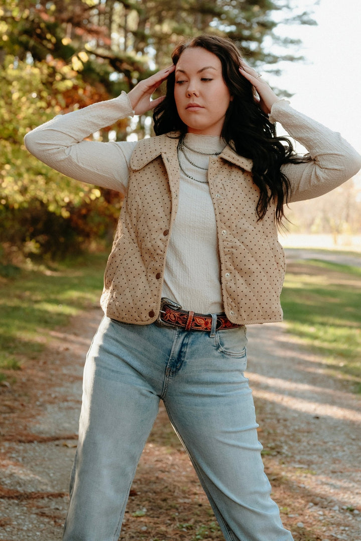 Iverson Corduroy Vest - Lunabelle West