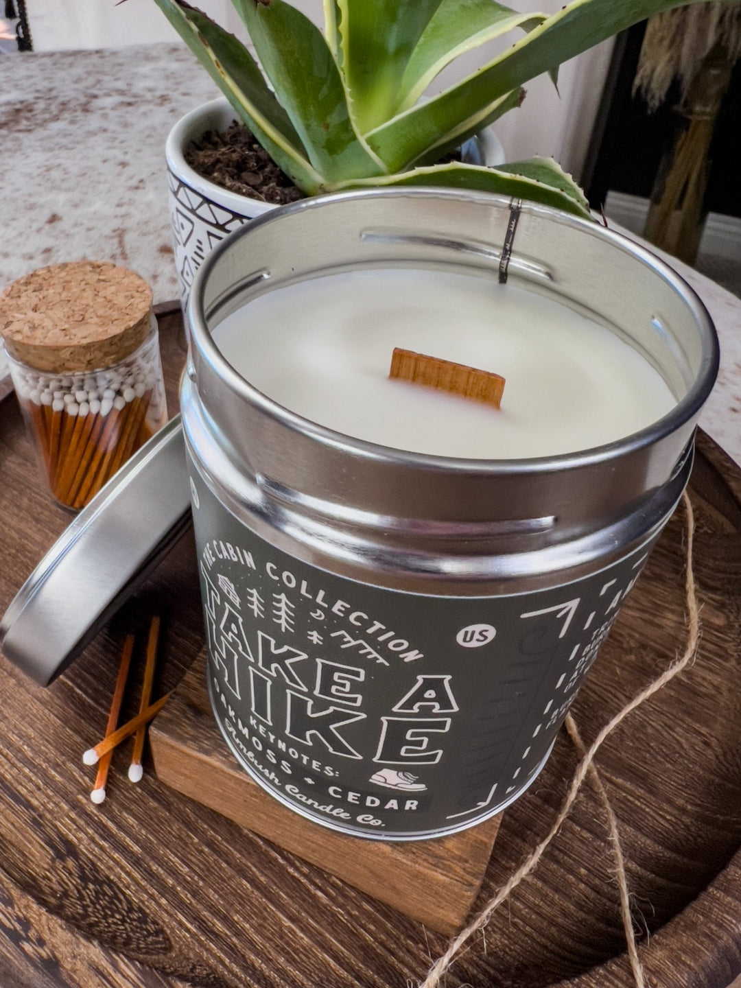 Take A Hike Soy Candle - Lunabelle West