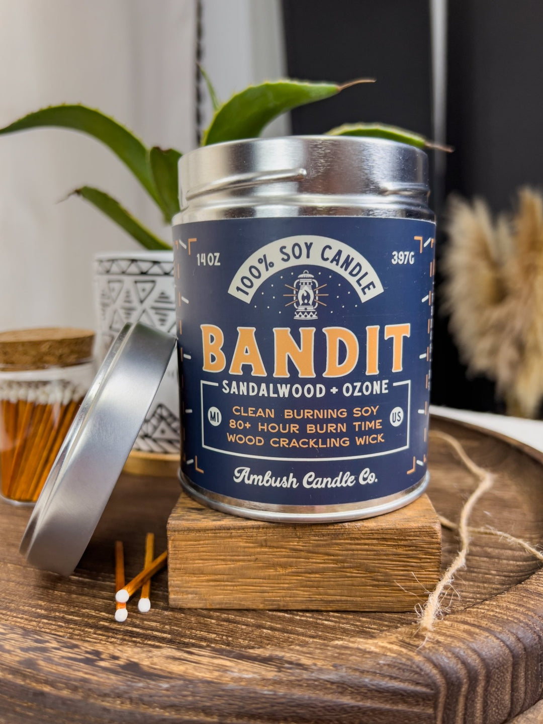 Bandit Soy Candle - Lunabelle West