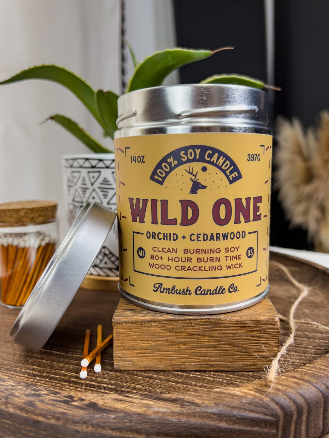 Wild One Soy Candle - Lunabelle West