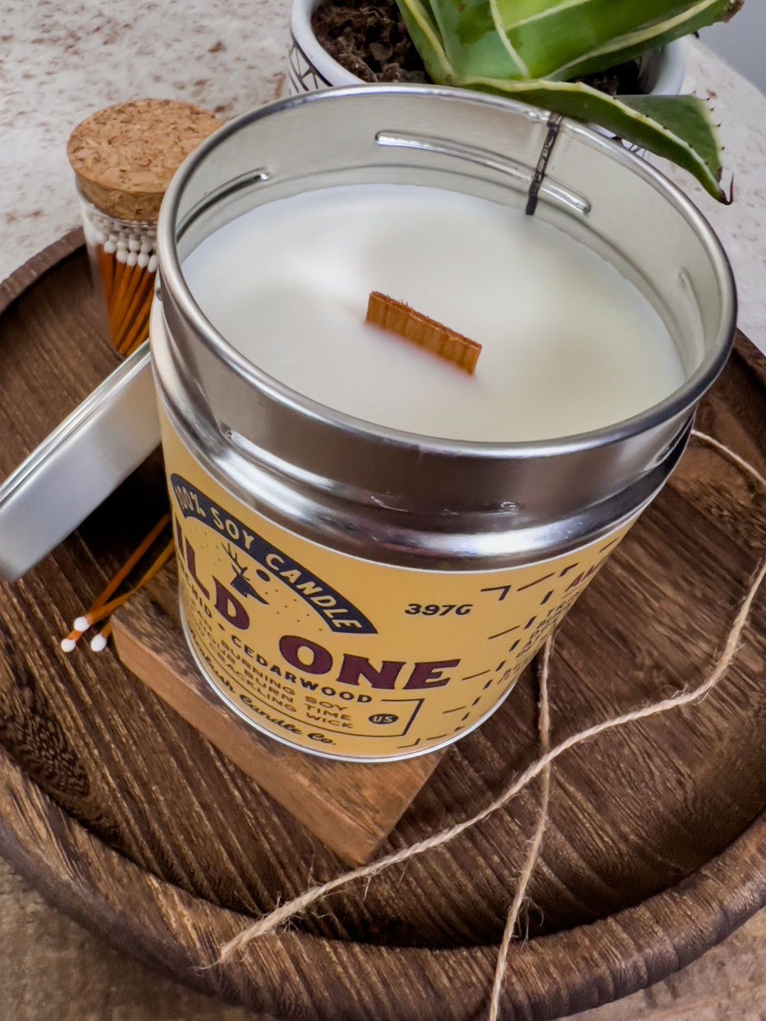 Wild One Soy Candle - Lunabelle West