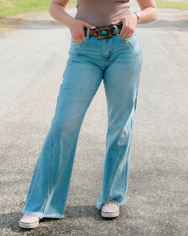 Elias Side Detail Jeans - Lunabelle West