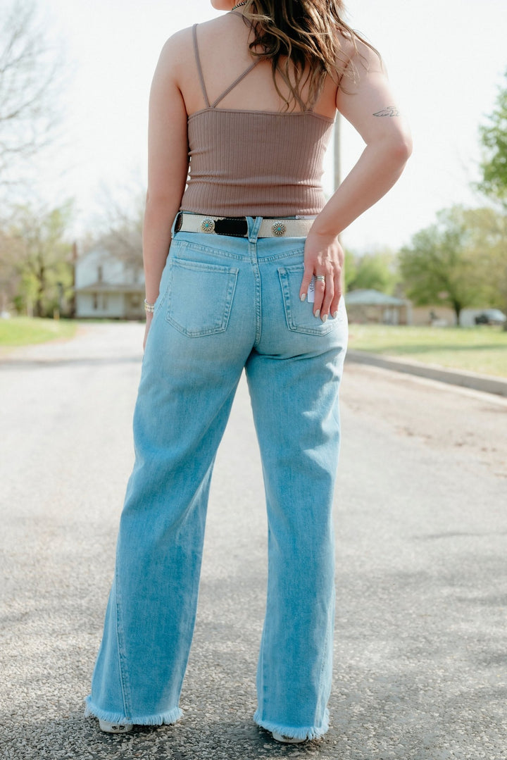Elias Side Detail Jeans - Lunabelle West