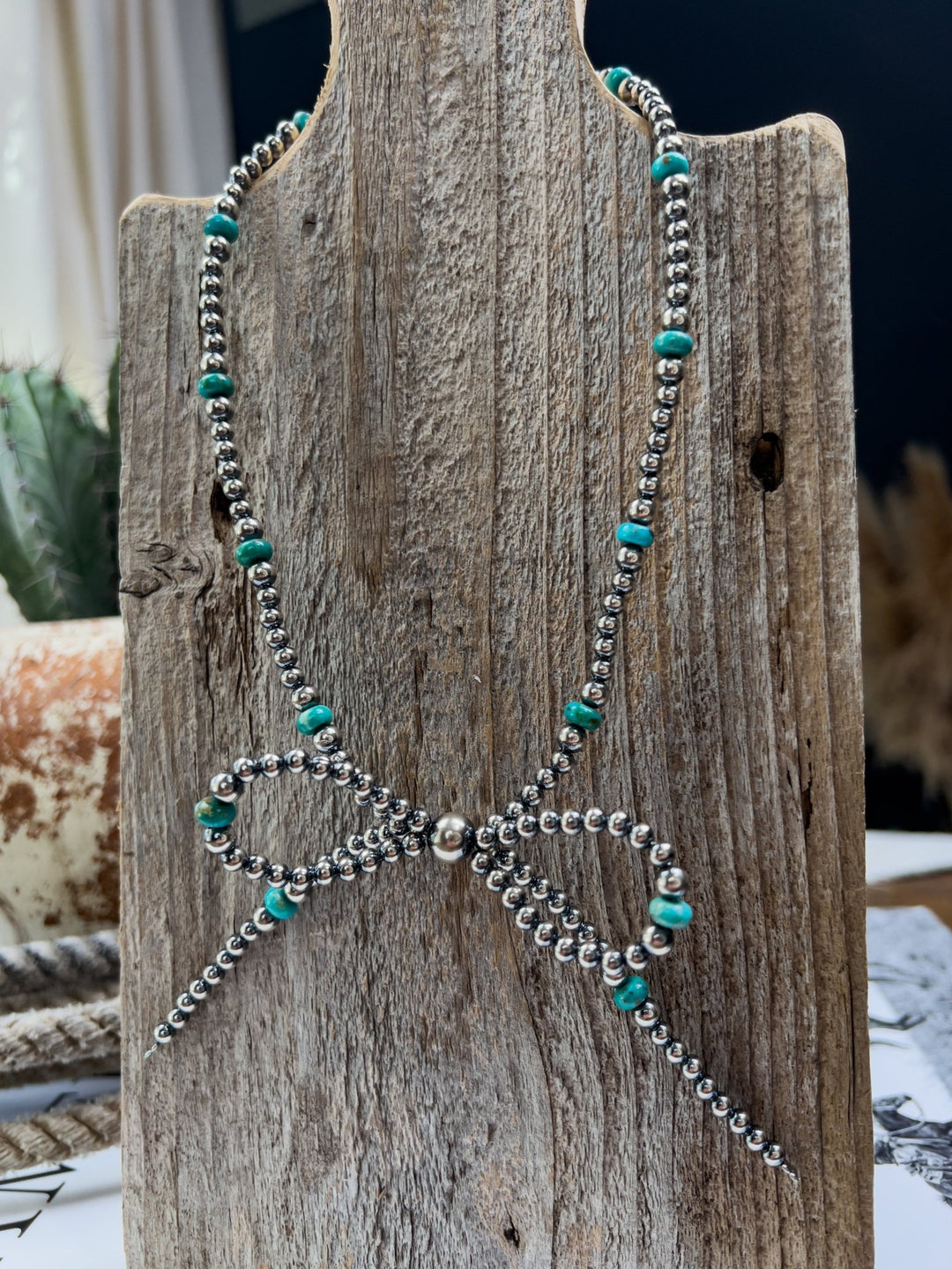 Desoto Bow Necklace - Lunabelle West