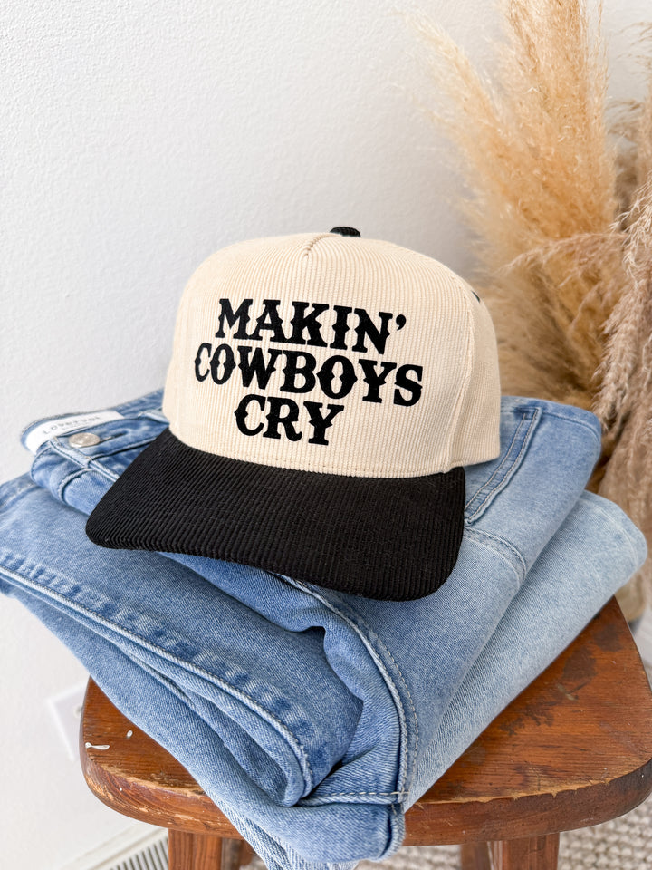 Makin' Cowboys Cry Trucker hat