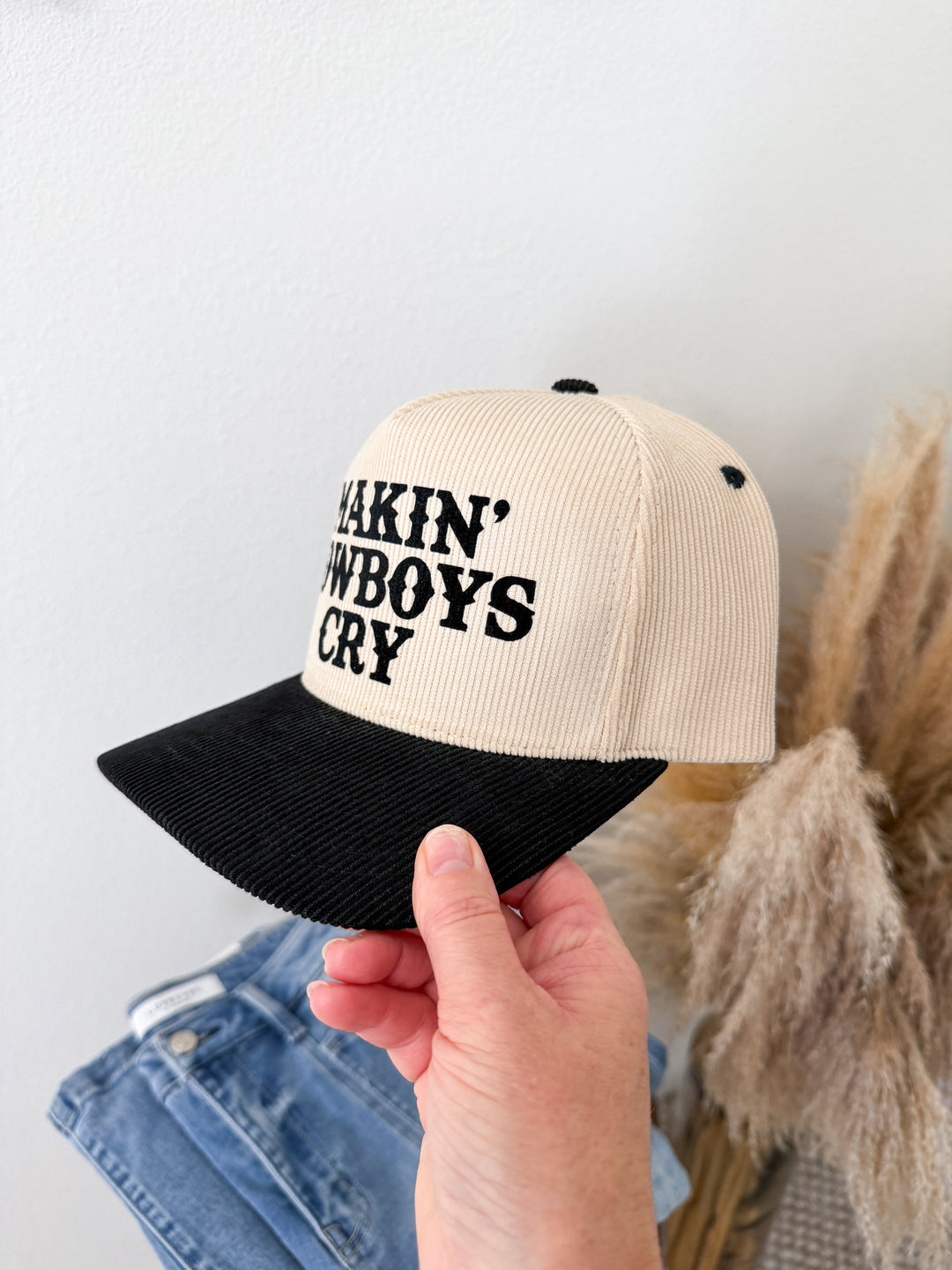 Makin' Cowboys Cry Trucker hat