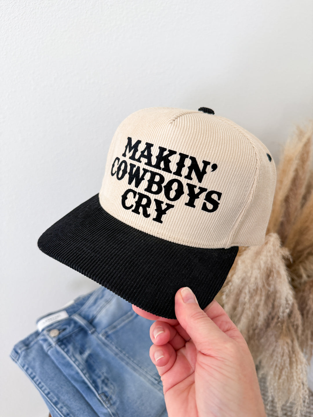 Makin' Cowboys Cry Trucker hat