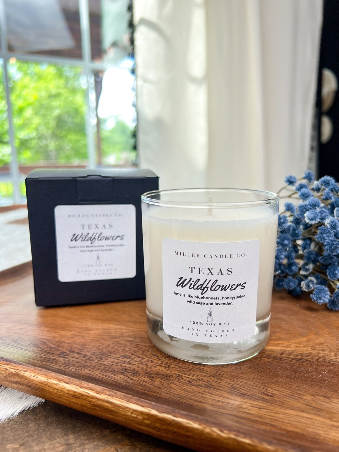 Texas Wildflowers Candle - Lunabelle West
