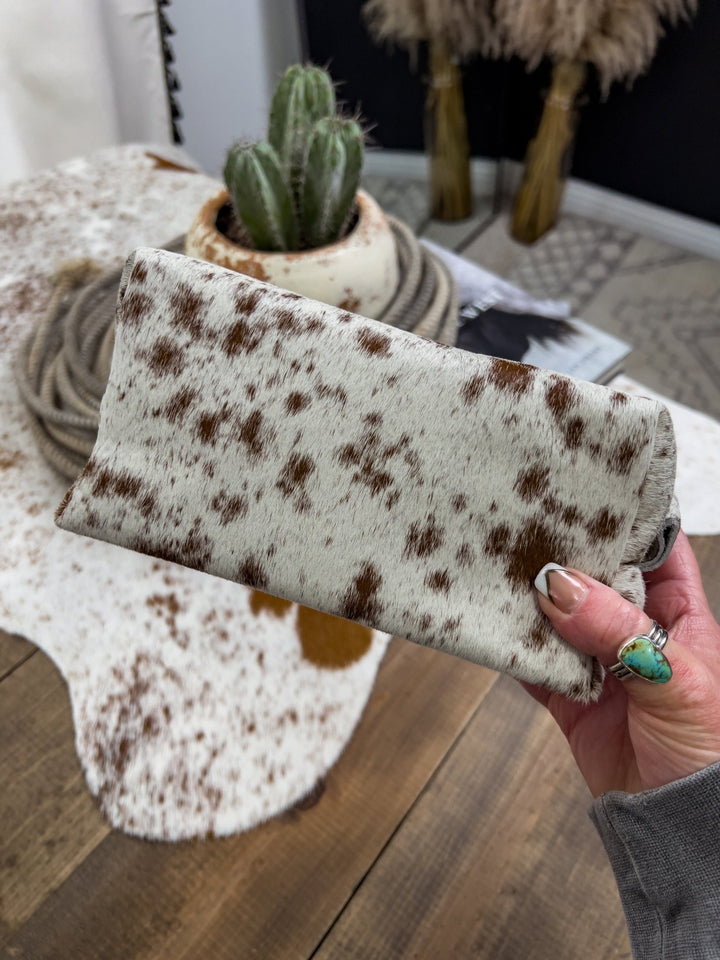 Hair on Hide Makeup Bag - Lunabelle West