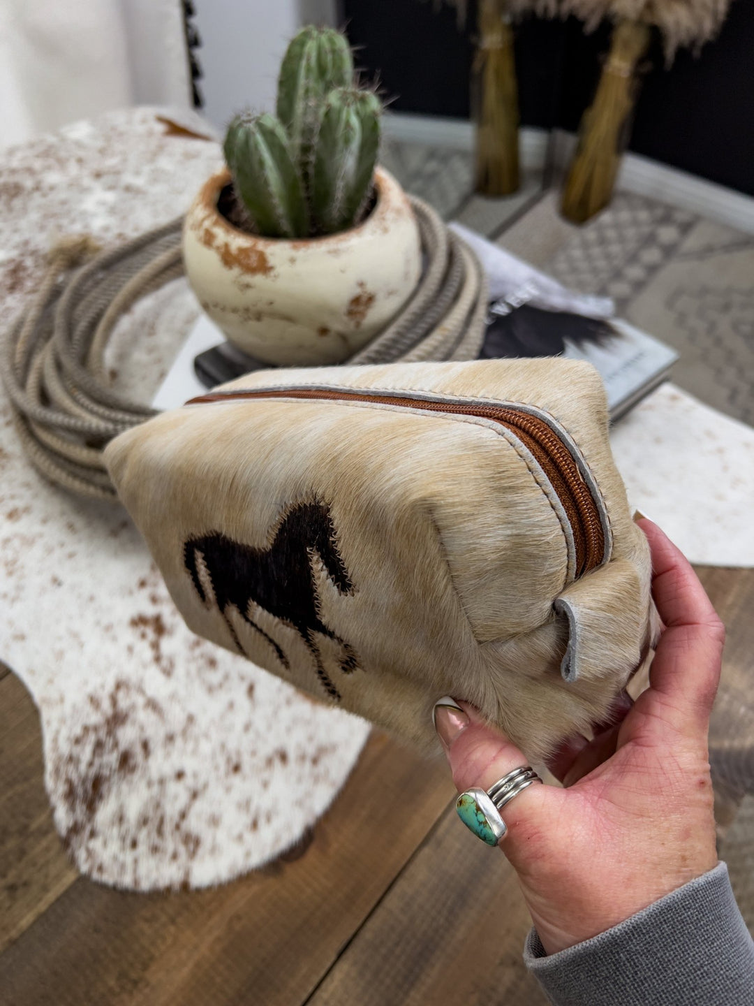 Horse Makeup Bag - Lunabelle West