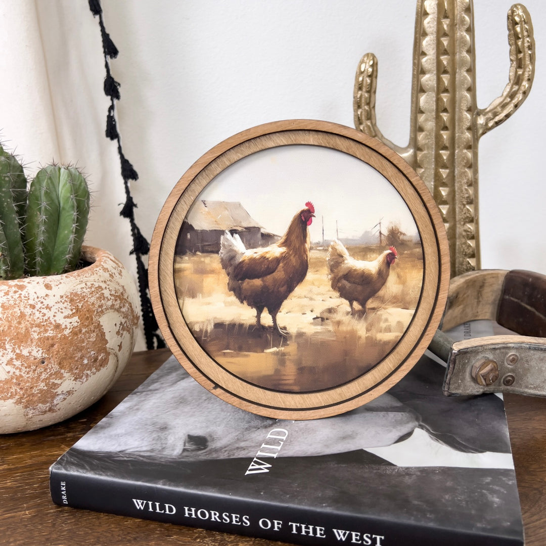 At the Farm Art - Lunabelle West
