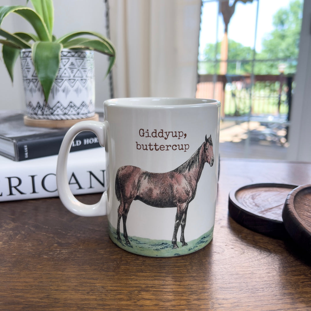 Giddyup Buttercup Mug - Lunabelle West