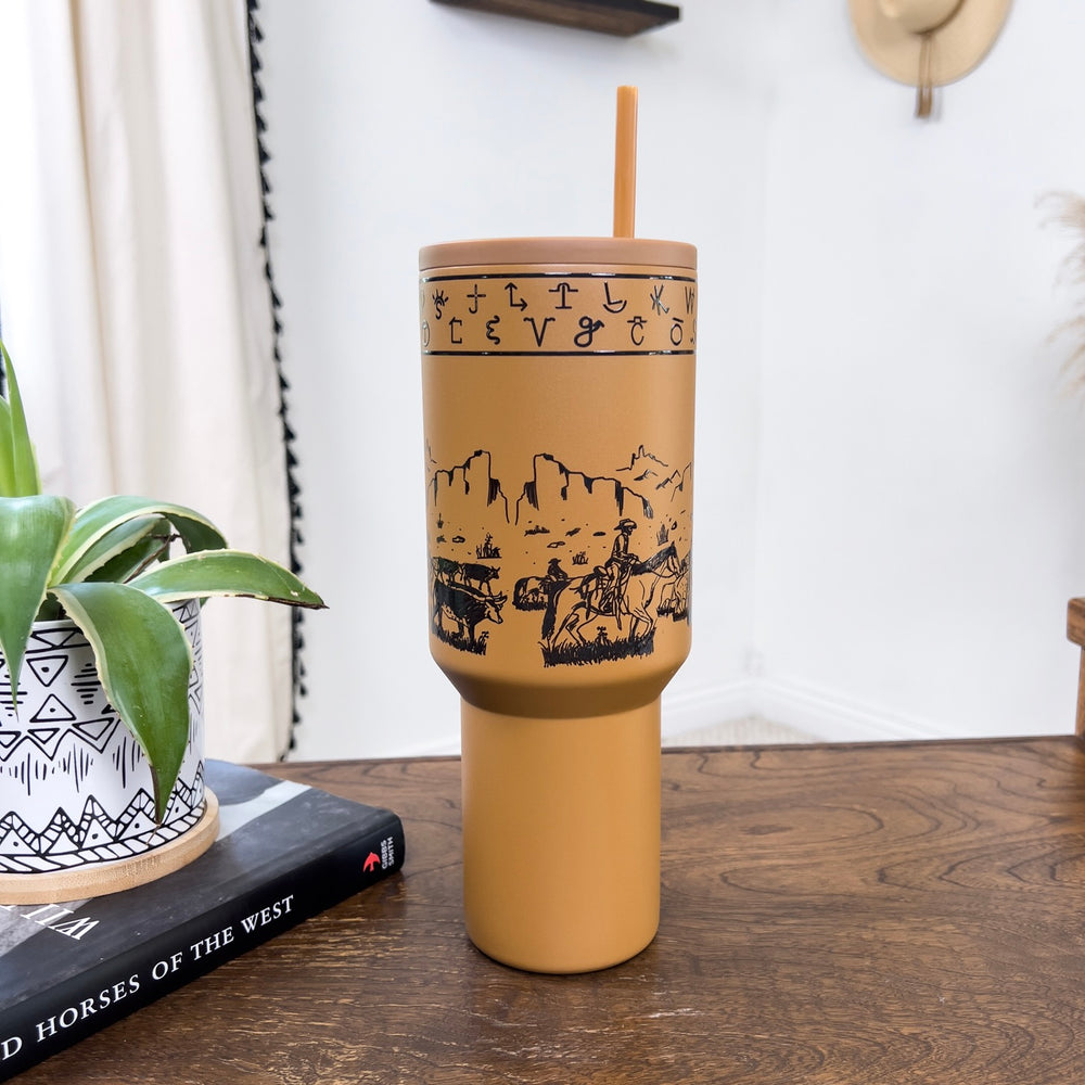 Cattle Drive Tumbler - Lunabelle West