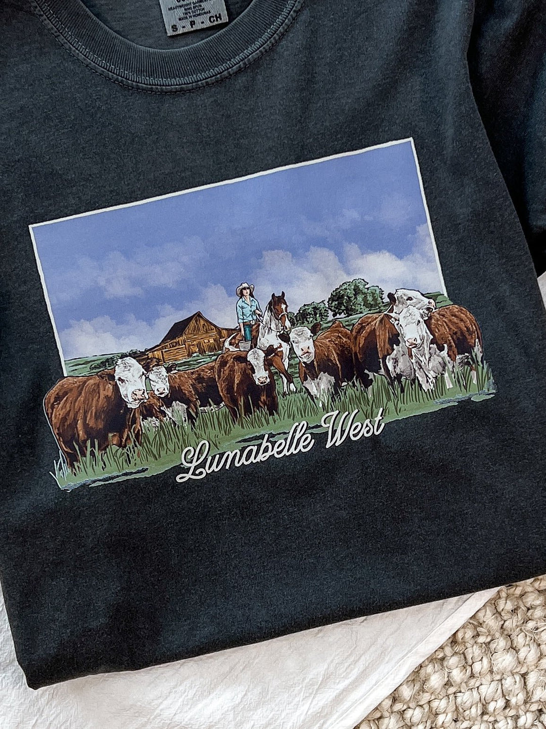 The Family Ranch Tee - Lunabelle West