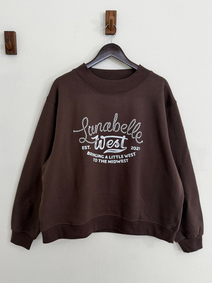 Logo Mockneck Chocolate