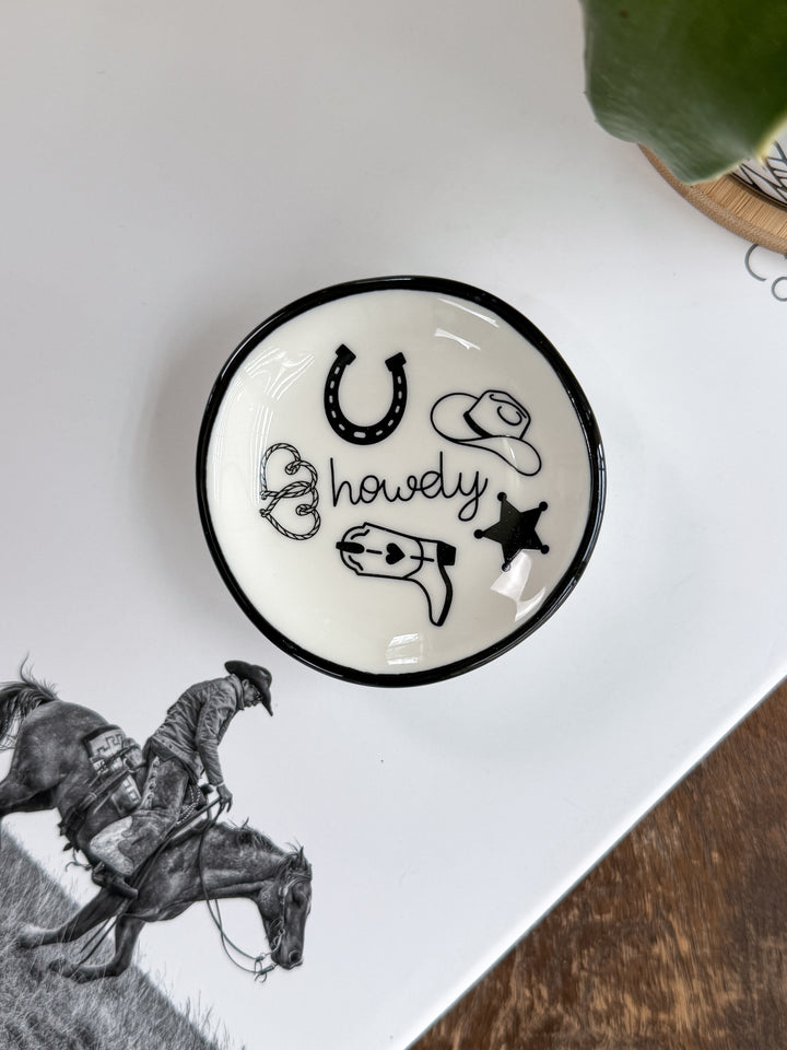 Howdy Ring Dish