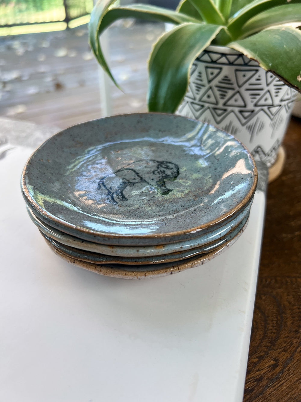 Buffalo Trinket Dish - Lunabelle West