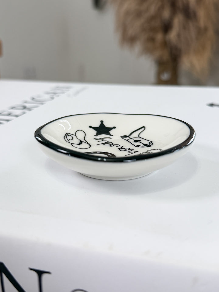 Howdy Ring Dish