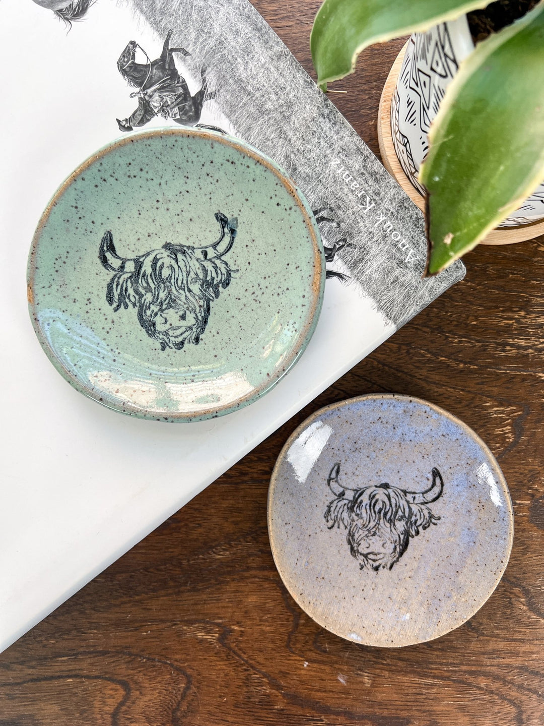Highland Cow Trinket Dish - Lunabelle West