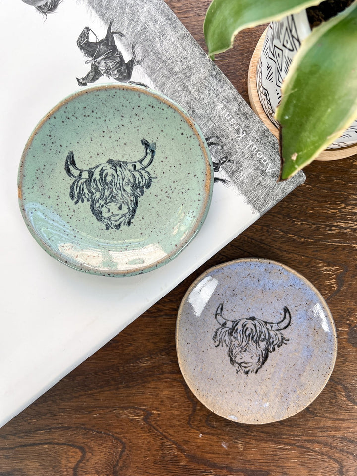 Highland Cow Trinket Dish - Lunabelle West