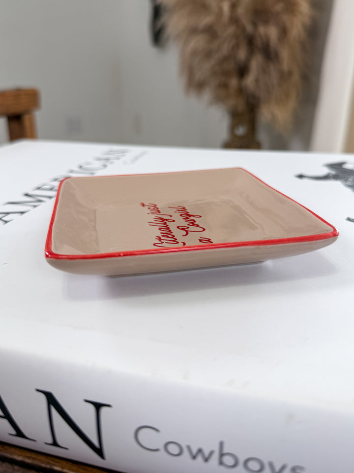 Just a Cowgirl Trinket Dish
