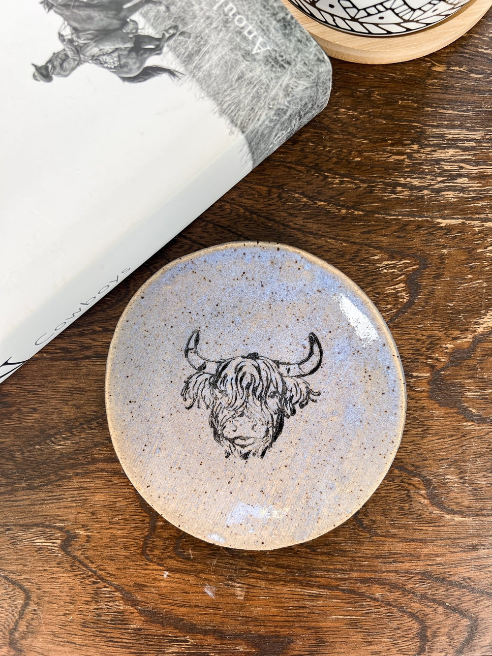 Highland Cow Trinket Dish - Lunabelle West