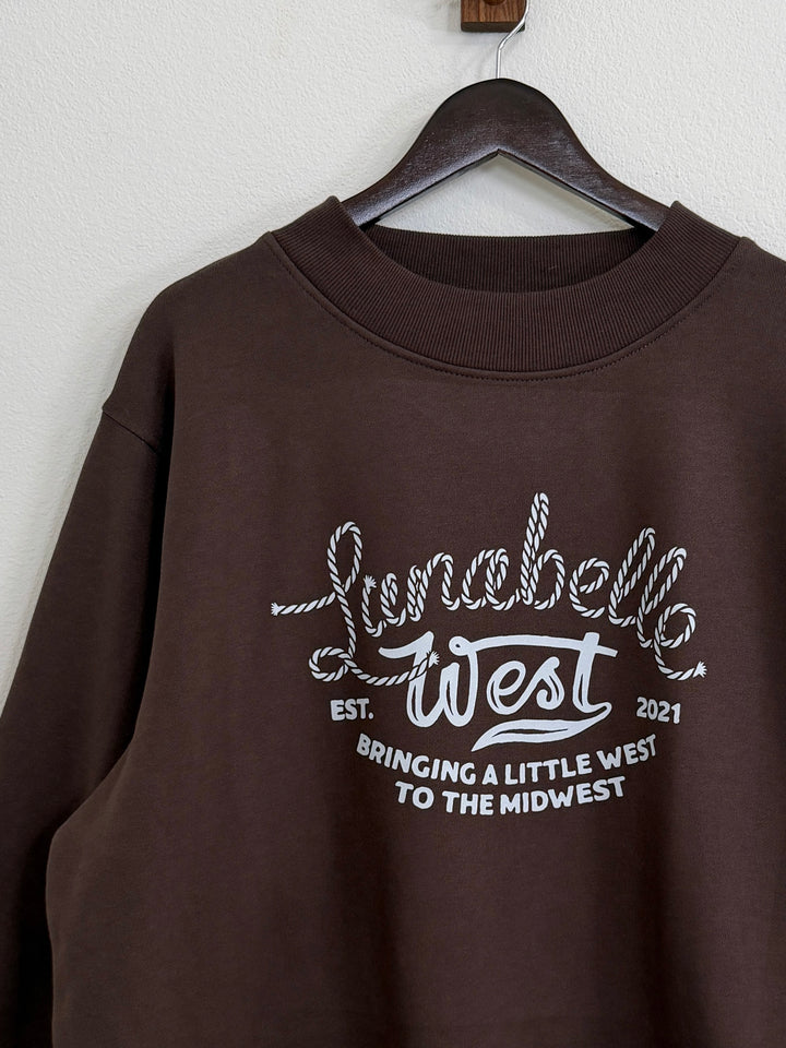 Logo Mockneck Chocolate