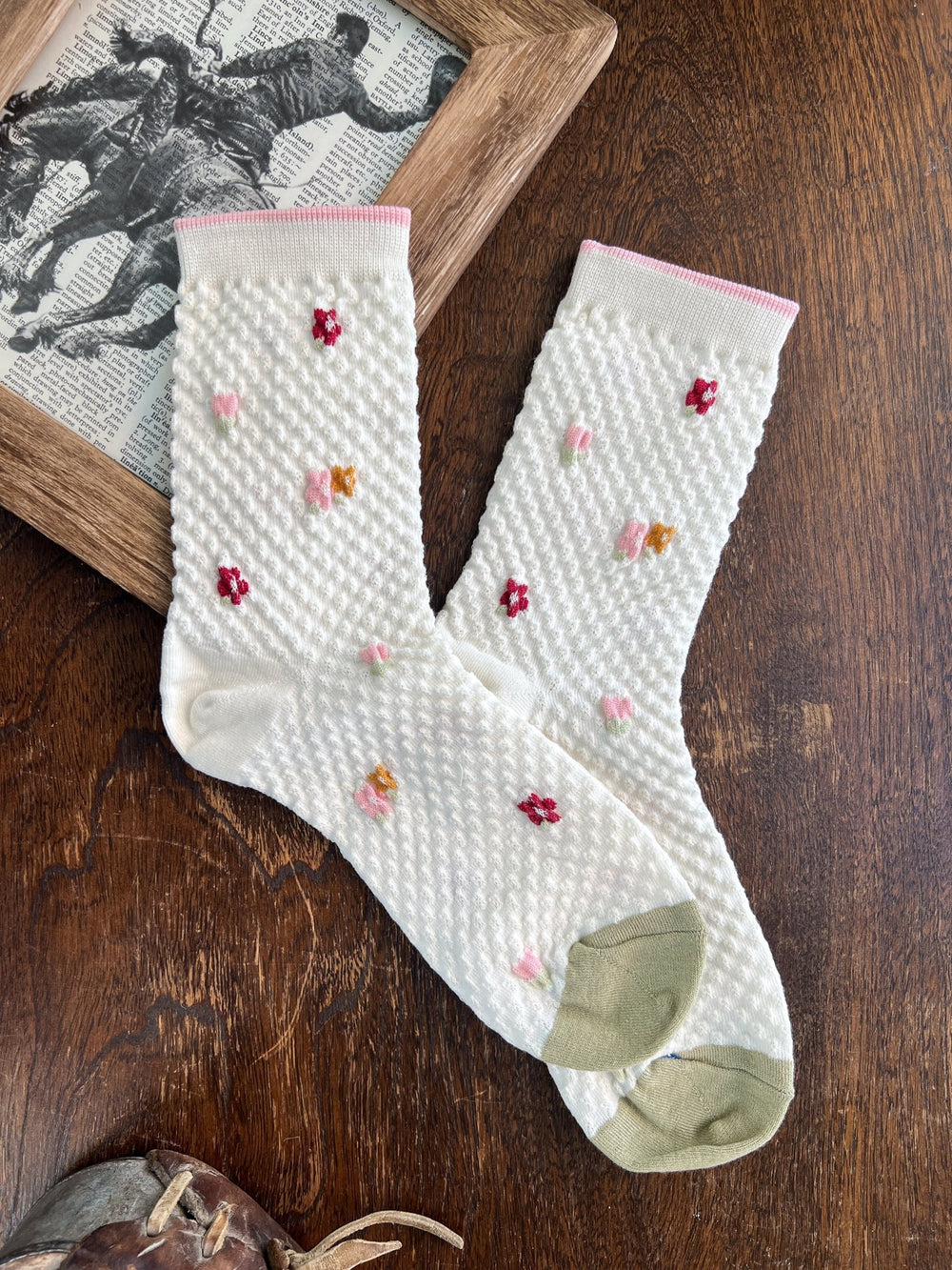 Loralie Floral Socks - Lunabelle West