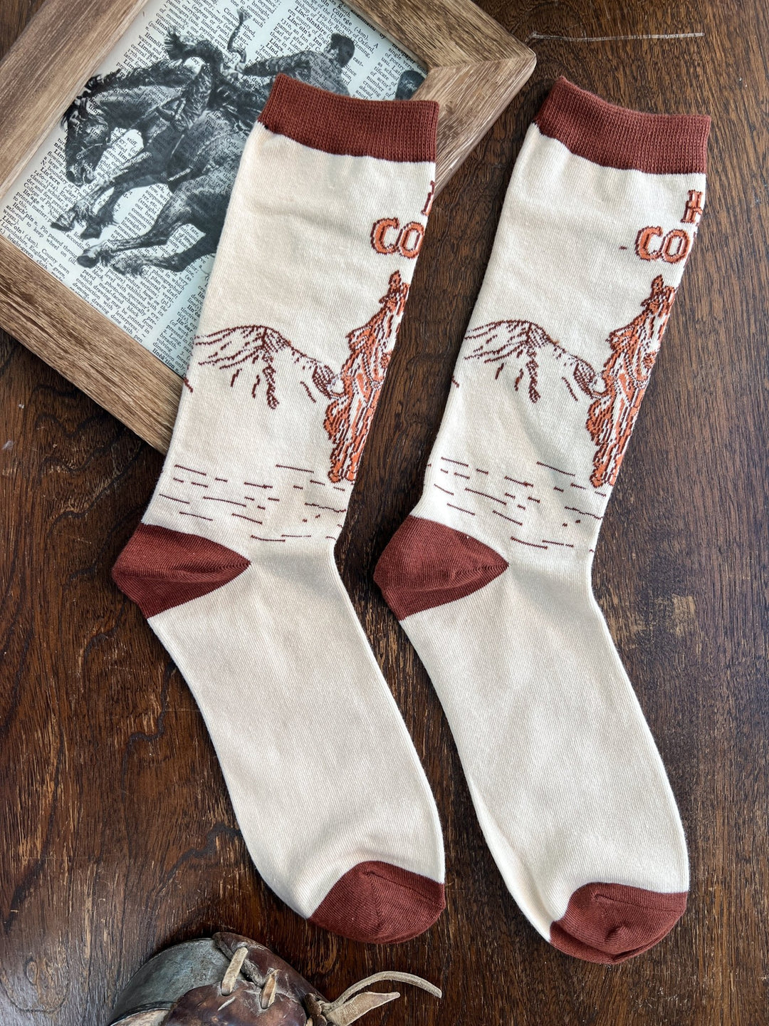 Hey Cowboy Socks - Lunabelle West