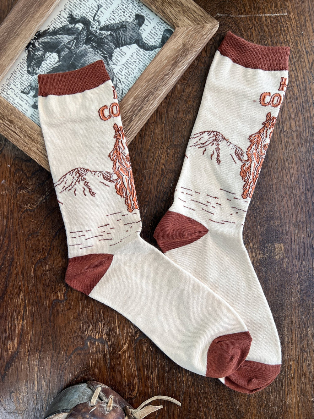 Hey Cowboy Socks - Lunabelle West
