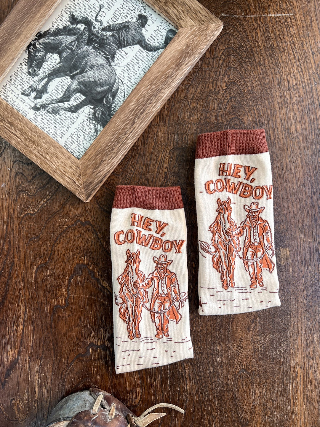 Hey Cowboy Socks - Lunabelle West
