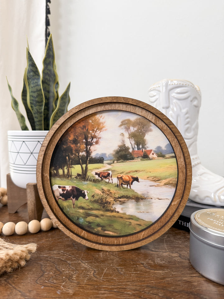 Pasture Stream Art