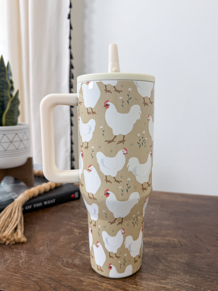 Spring Chicken Tumbler