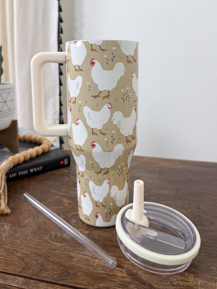 Spring Chicken Tumbler
