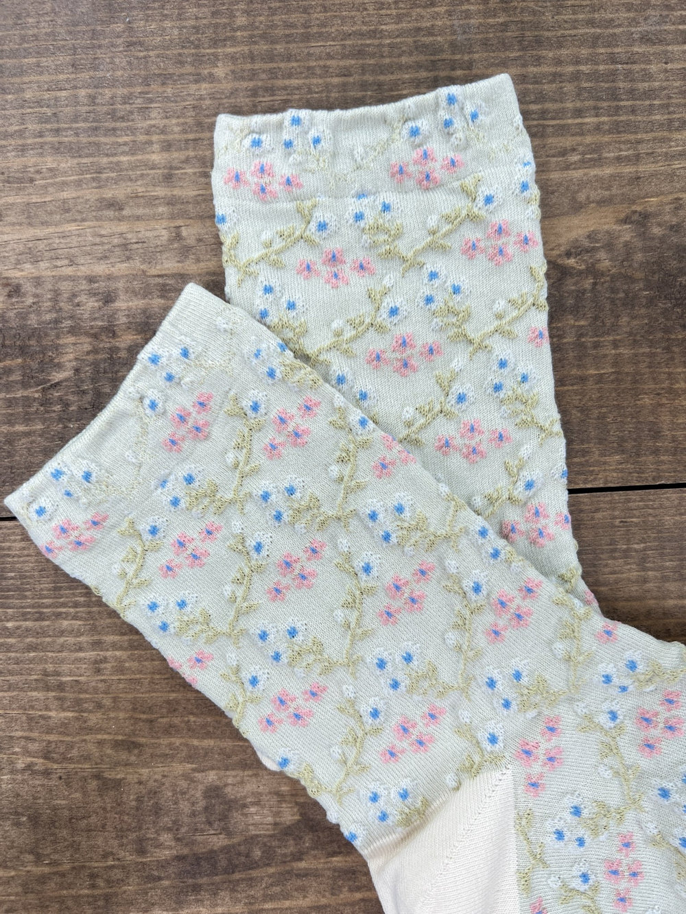 Katie Floral Socks - Lunabelle West