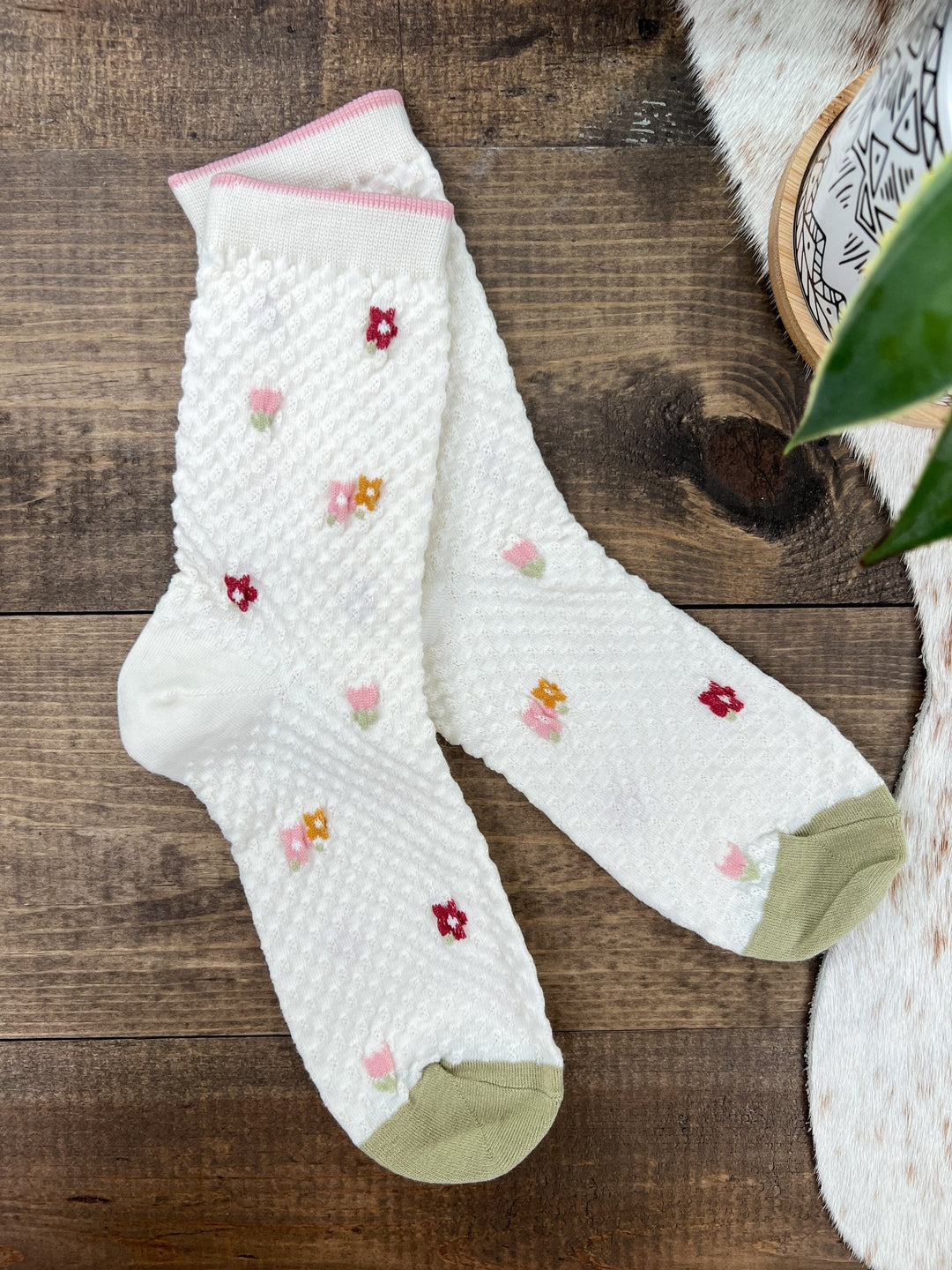 Loralie Floral Socks - Lunabelle West