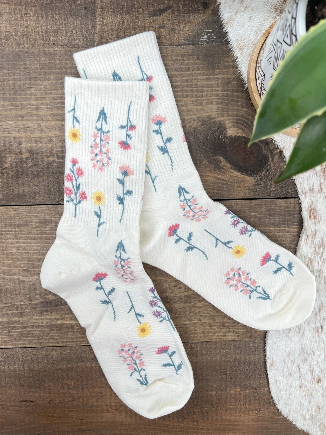 Tallulah Floral Socks - Lunabelle West