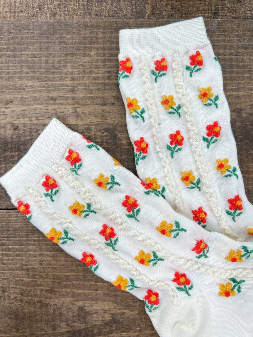 Annie Floral Socks - Lunabelle West