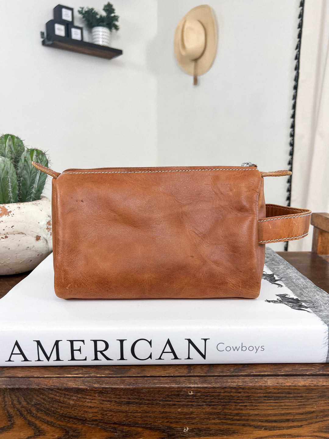 Boot Stitch Toiletry Bag - Lunabelle West