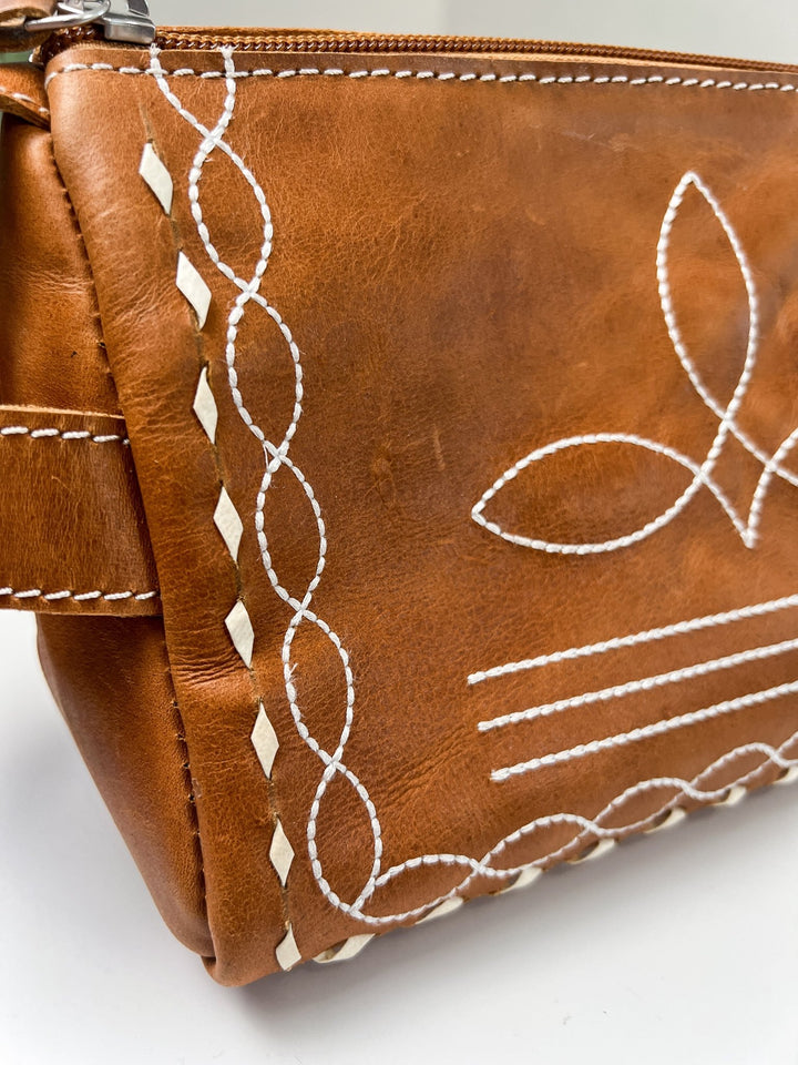 Boot Stitch Toiletry Bag - Lunabelle West
