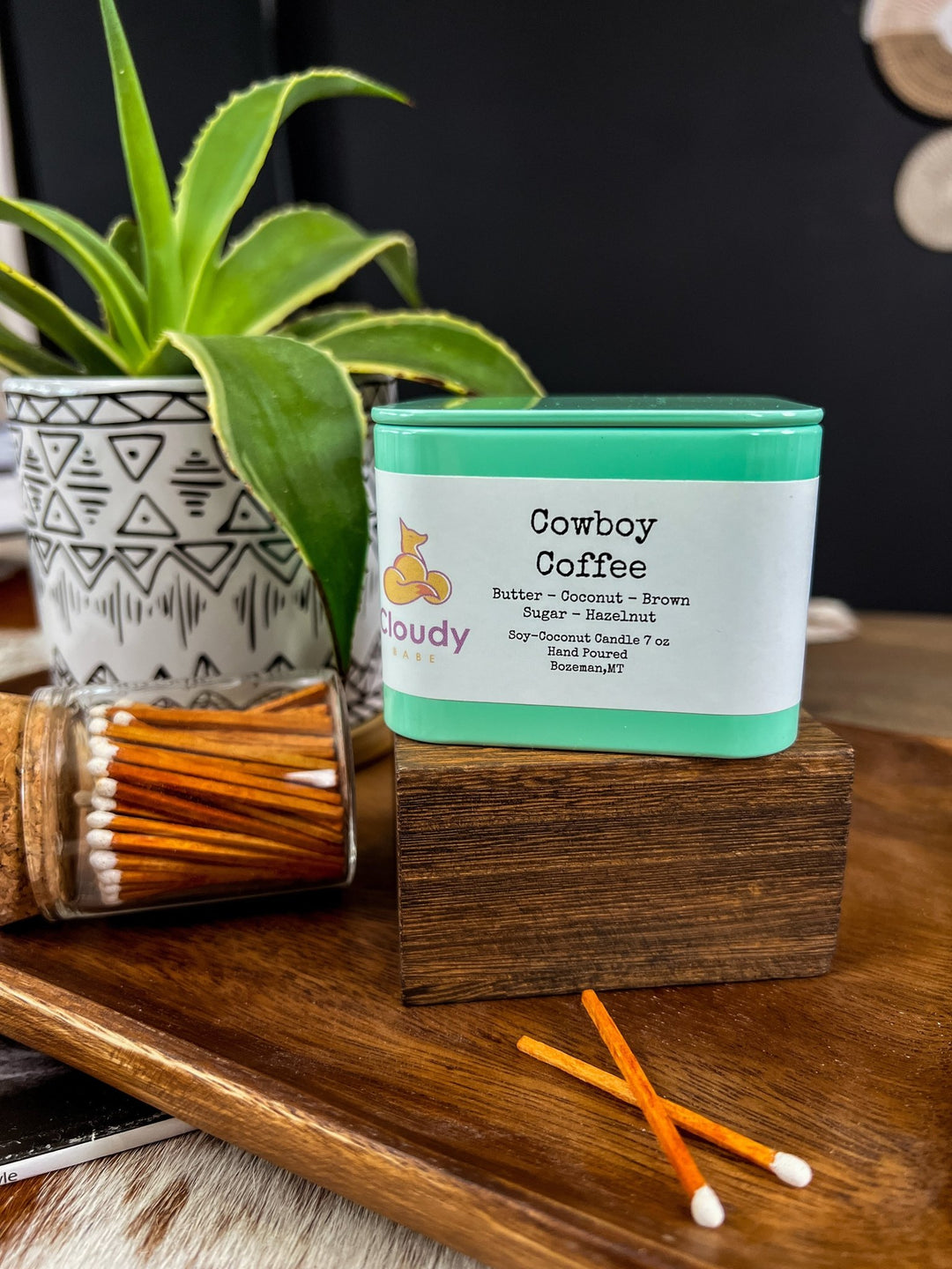 Cowboy Coffee Candle - Lunabelle West