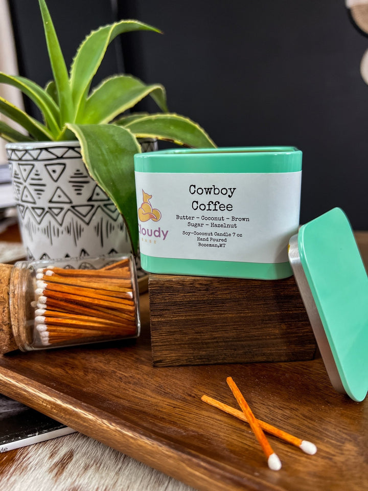 Cowboy Coffee Candle - Lunabelle West