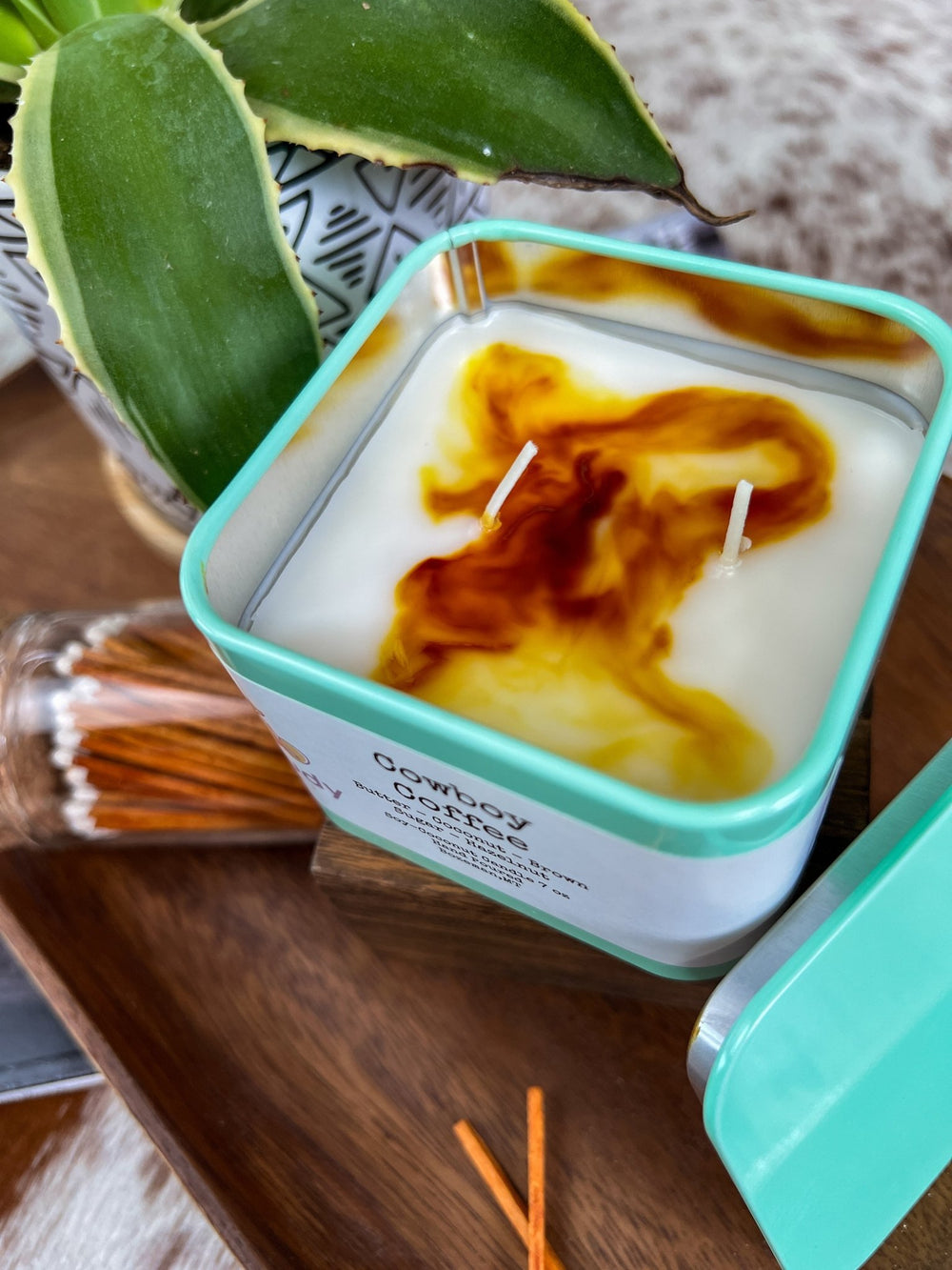 Cowboy Coffee Candle - Lunabelle West