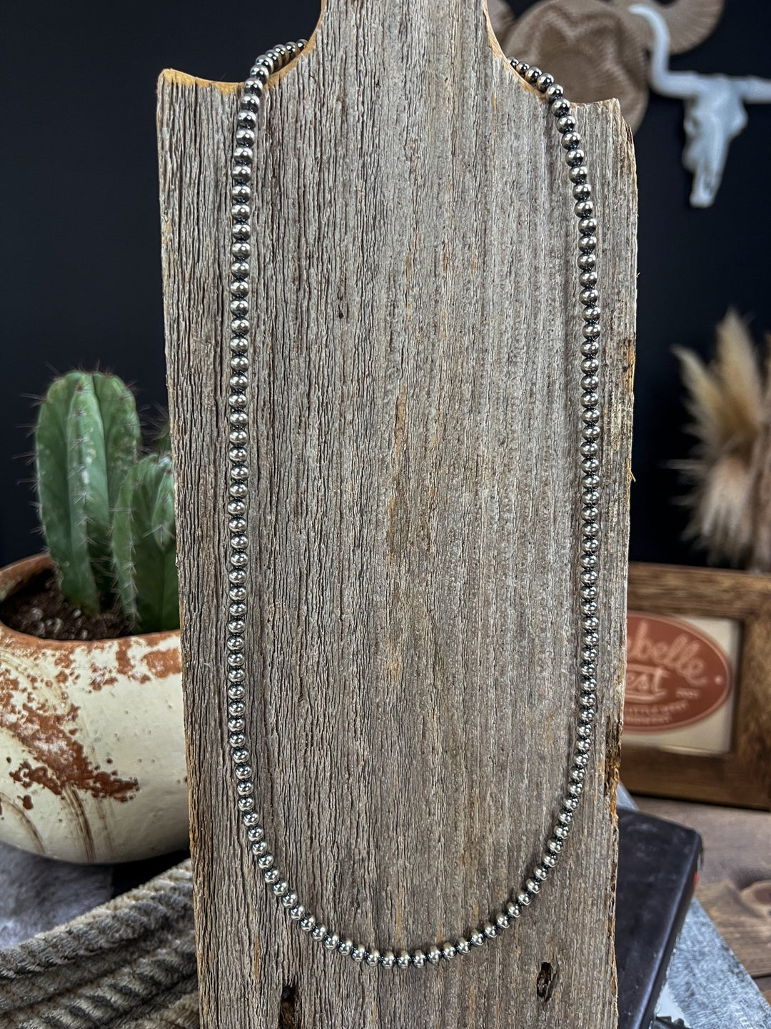 Grainger 26" Sterling Silver Necklace - Lunabelle West